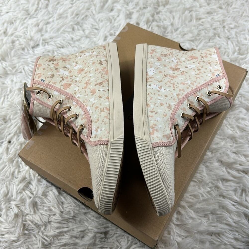 NIB Toms Camarillo Natural Metallic Granite Fleck Print - Picture 7 of 9